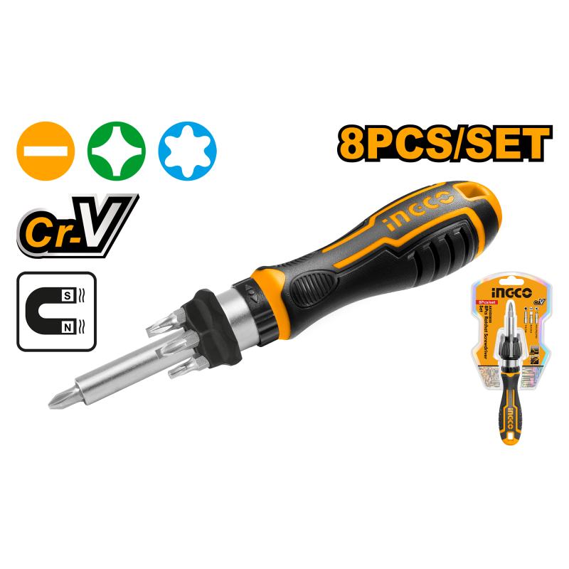 Cacciavite Con Inserti AKISD0808