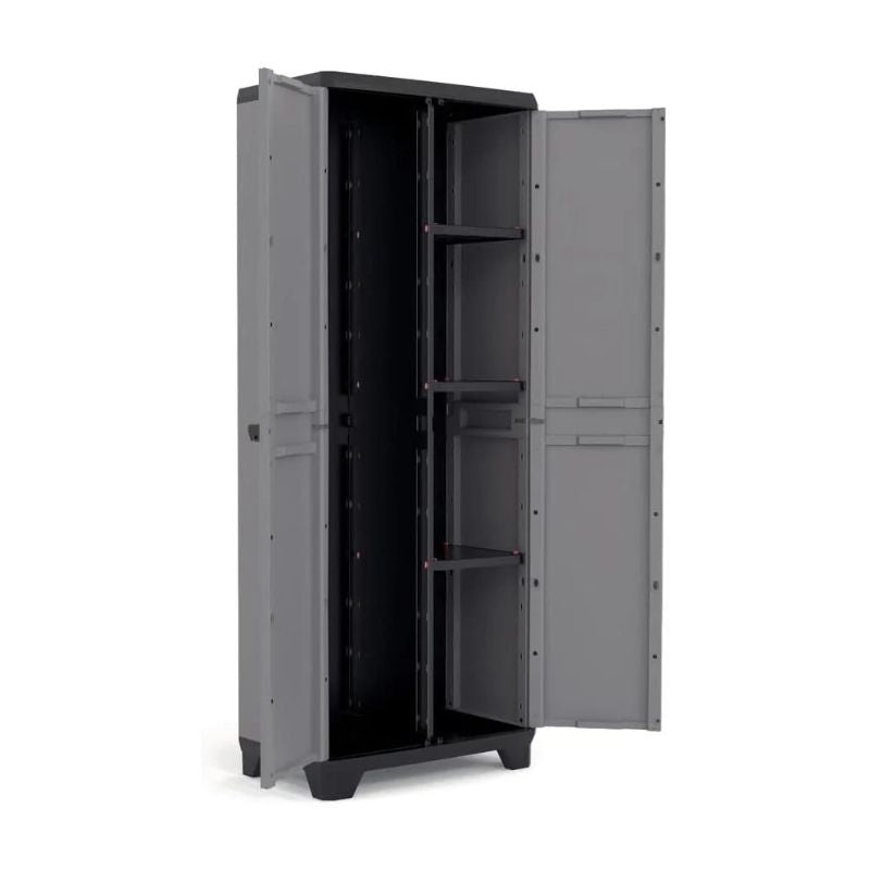 Armadio Portascope in Resina Stilo 68x39x173 cm