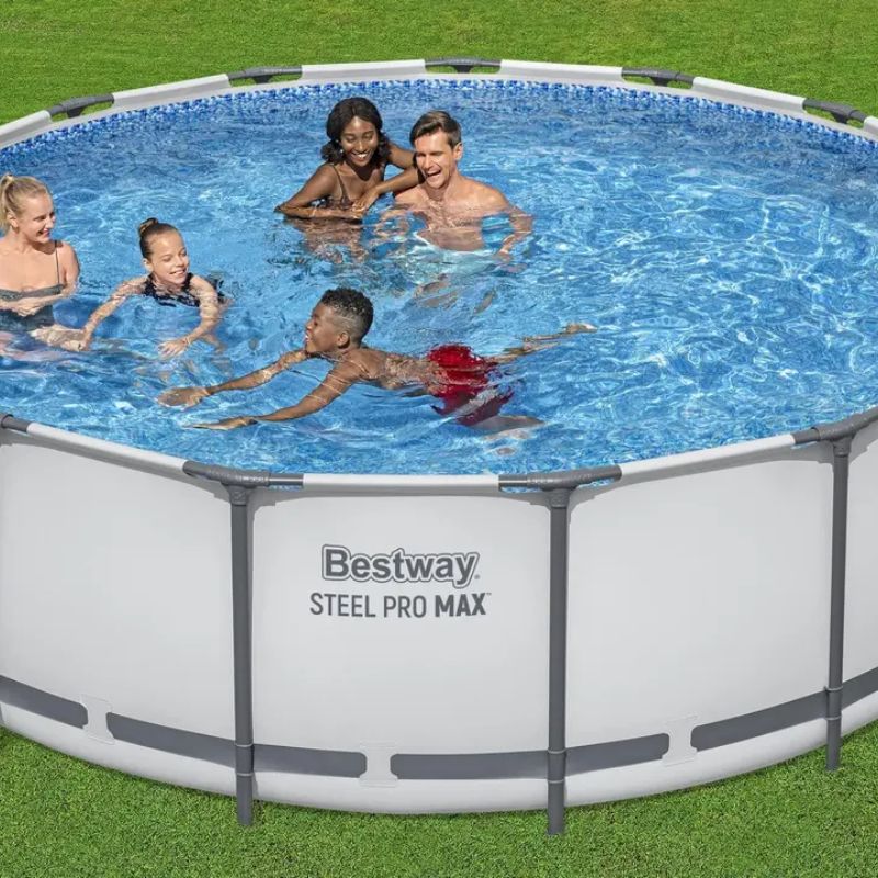 Bestway Steel Pro Max 457x122 cm – Piscina Fuori Terra Rotonda 56438