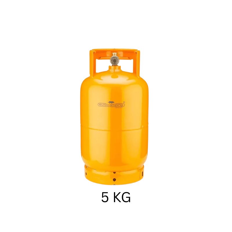 Bombola Gas Vuota Arancio EUROCAMPING – 3 kg e 5 kg