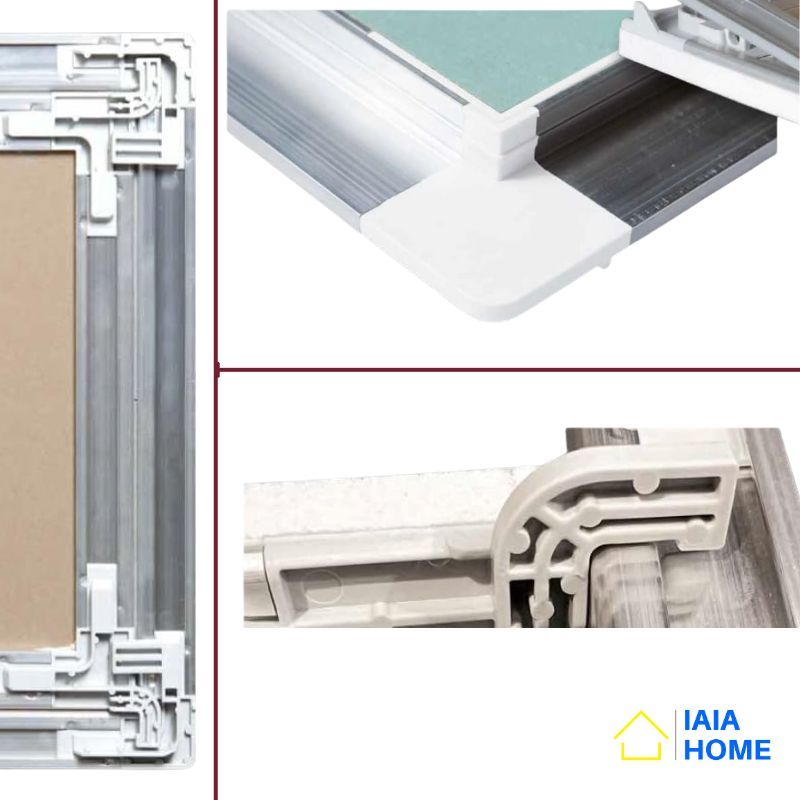 Botola d'Ispezione Rettangolare in Cartongesso e Alluminio | IAIA HOME
