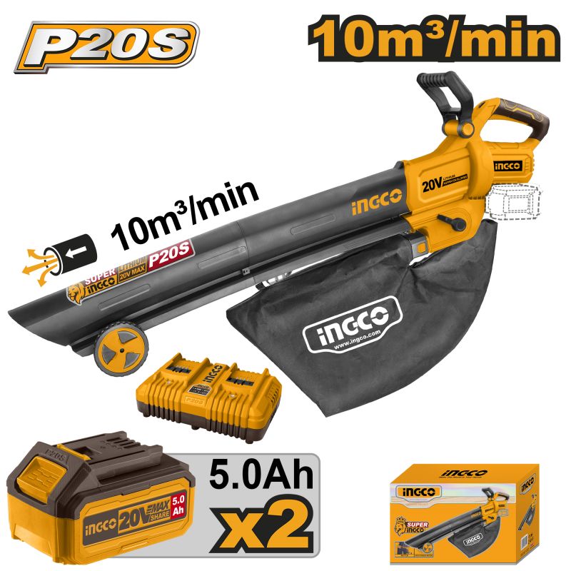 Soffiatore Aspiratore INGCO 40V