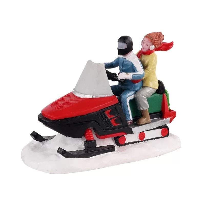 Coppia Sulla Motoslitta Lemax