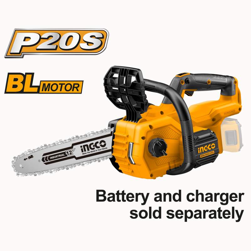 Elettrosega a Batteria 20V Brushless INGCO CGSLI20128 NUDA