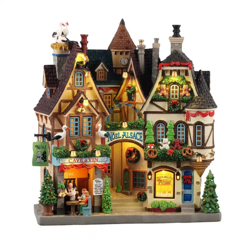 Facciata Alsazia "Noel Alsace" | Lemax 55318