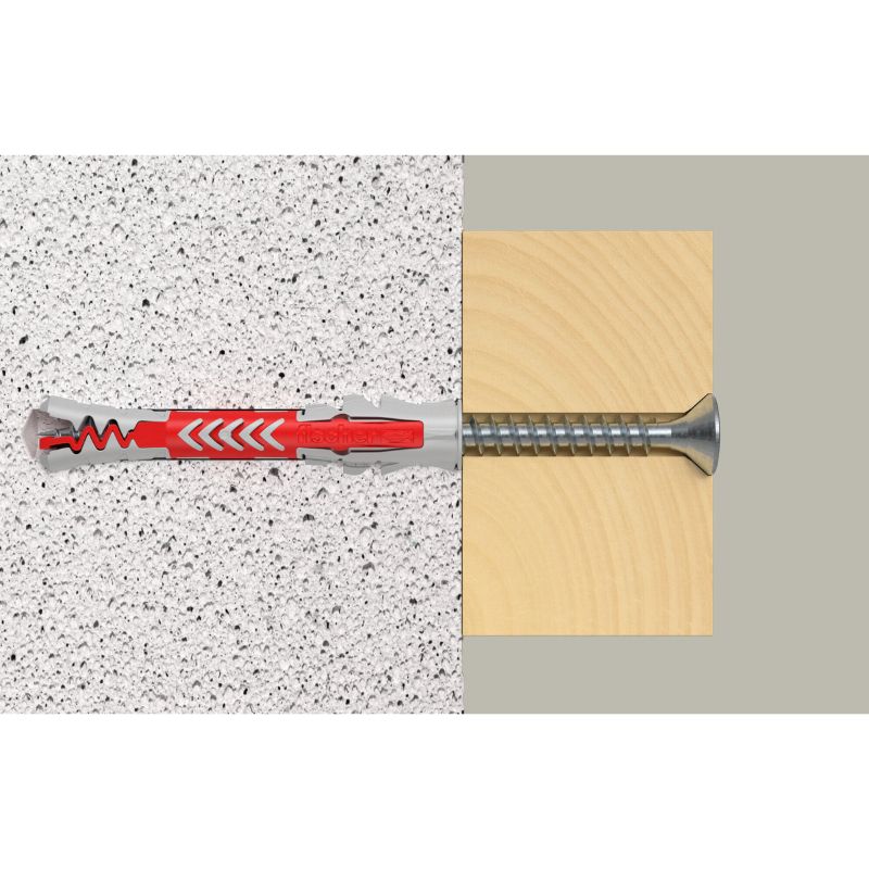 Fischer Duo Power su Gasbeton