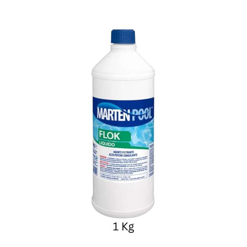Flok 1 Kg, Flocculante Liquido | MARTEN POOL