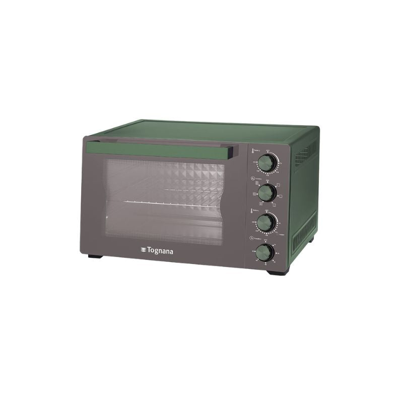Forno Elettrico Ventilato 45L Iridea Verde Salvia Tognana