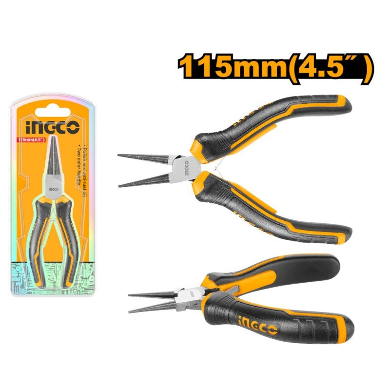 Mini Pinza 115mm A Becco Tondo Ingco