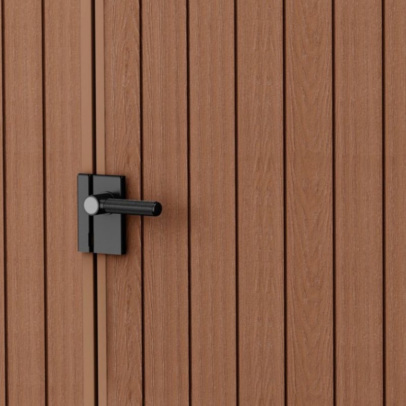 Keter Darwin 4x6 Wood – Casetta da Giardino in Resina con Effetto Legno