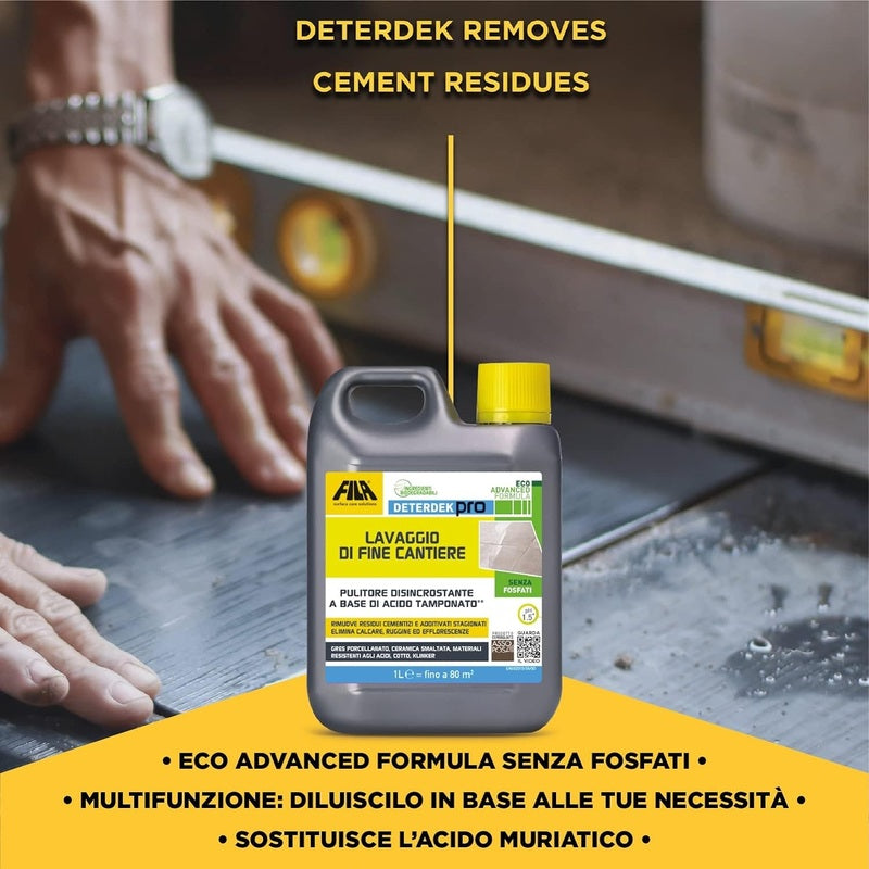 Fila Detertek Pro Lavaggio Di Fine Cantiere