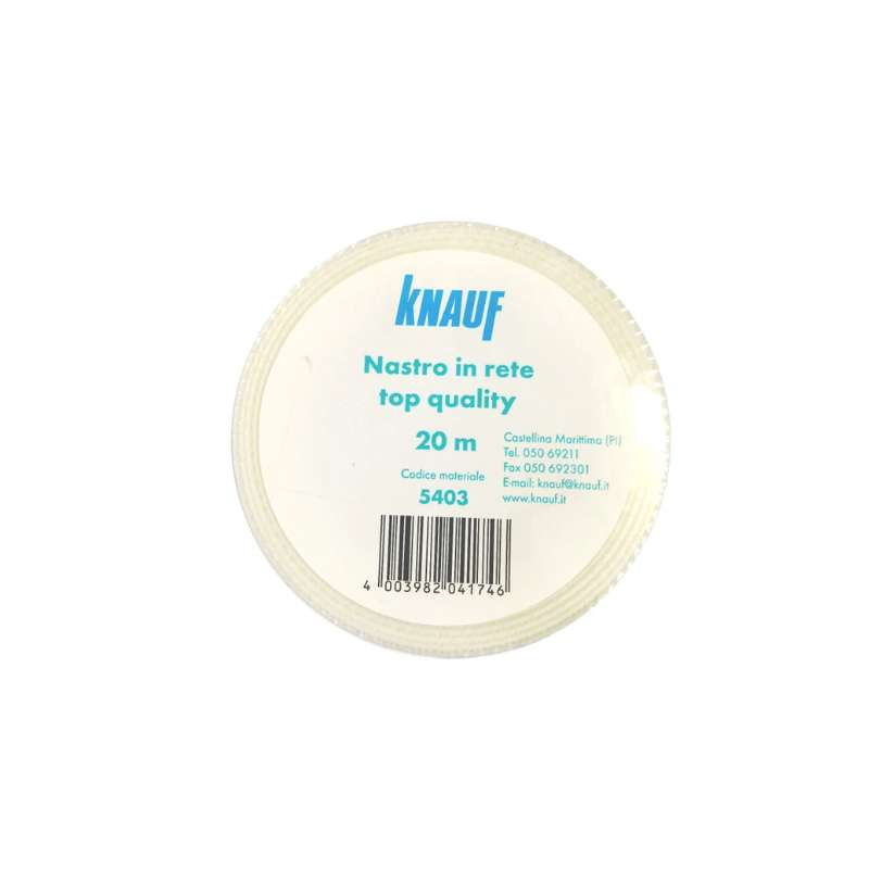 Nastro Rete Cartongesso Knauf Top Quality, 20 metri