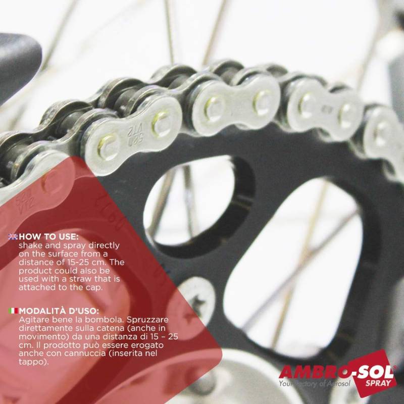 Olio Spray Catene Modalita D'Uso