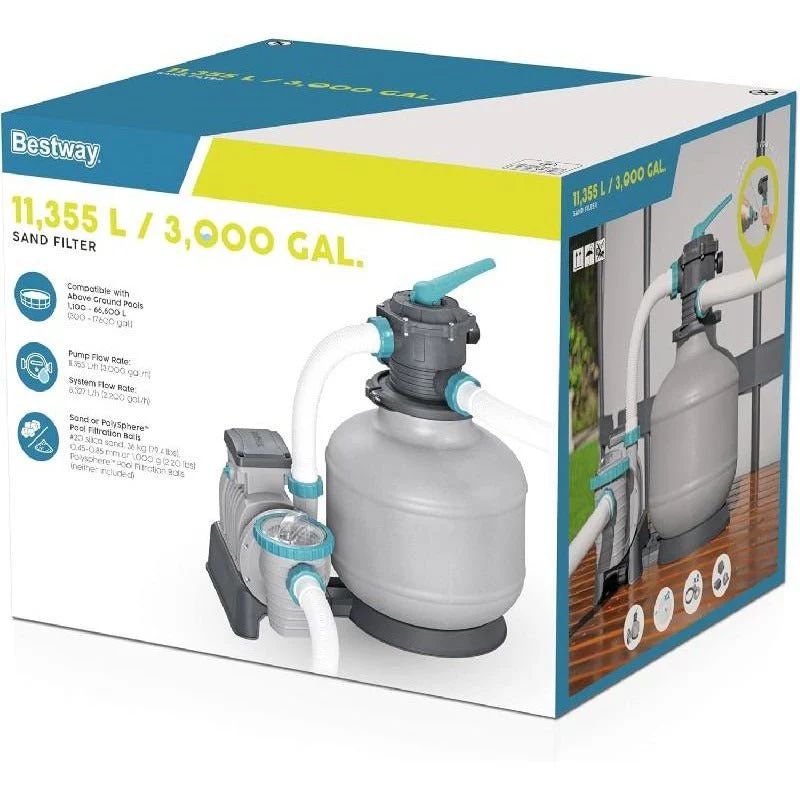 Pompa Filtro a Sabbia 11.355 L/h Bestway 58486