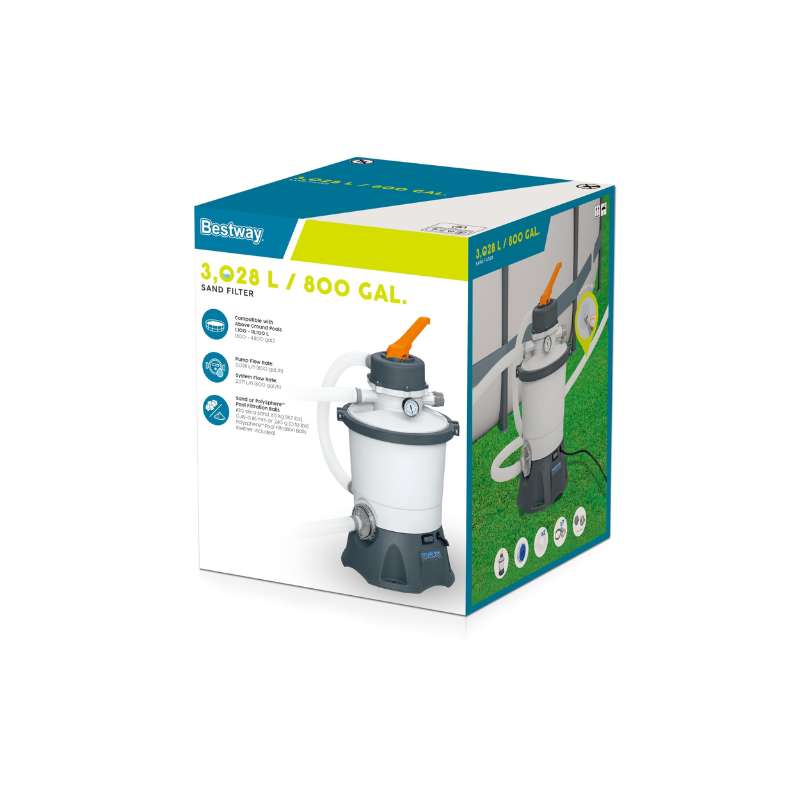 Pompa Filtro a Sabbia Flowclear™ 3.028 L/h Bestway 58515