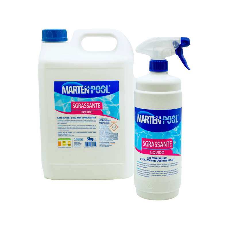 Sgrassante Liquido Piscina Professionale - MARTEN POOL