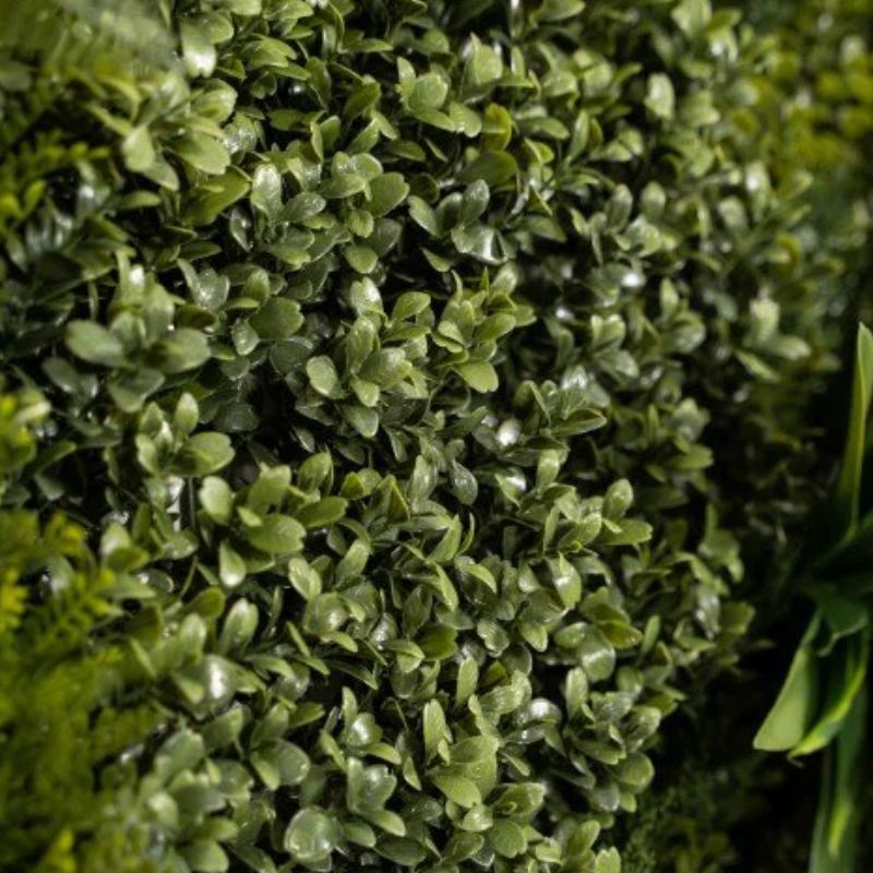 Siepe Artificiale 3D 100x100 cm Spring per Esterni