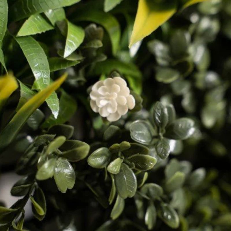 Siepe Artificiale 3D 100x100 cm Spring per Esterni