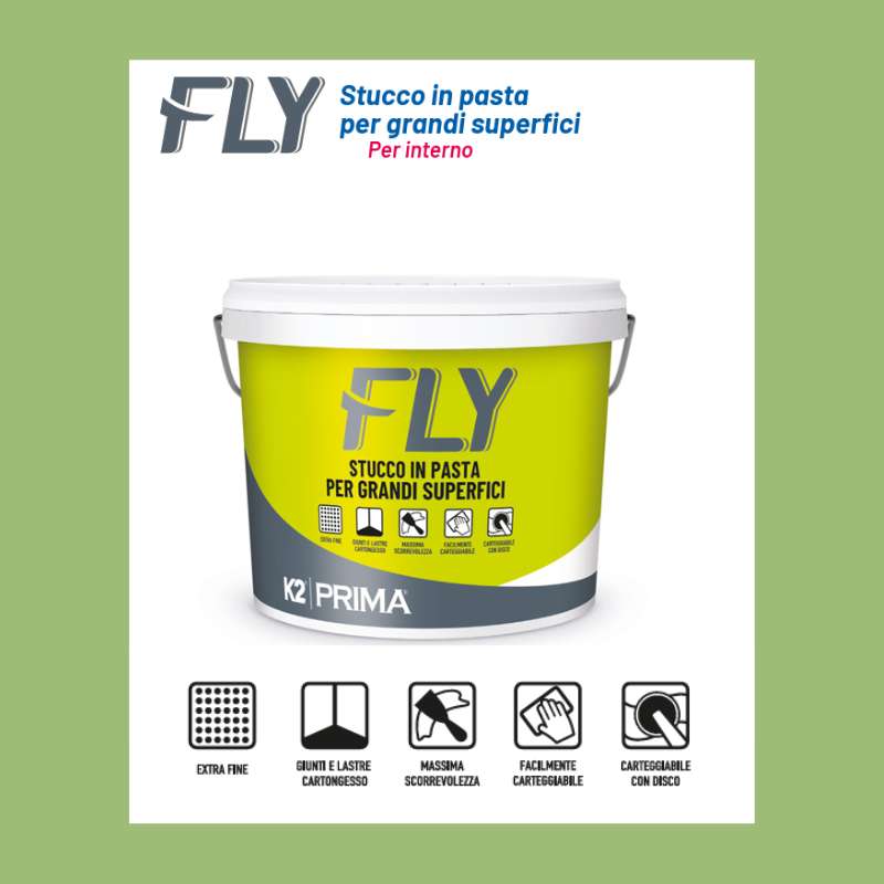 Stucco in Pasta K2 Fly, Caratteristiche
