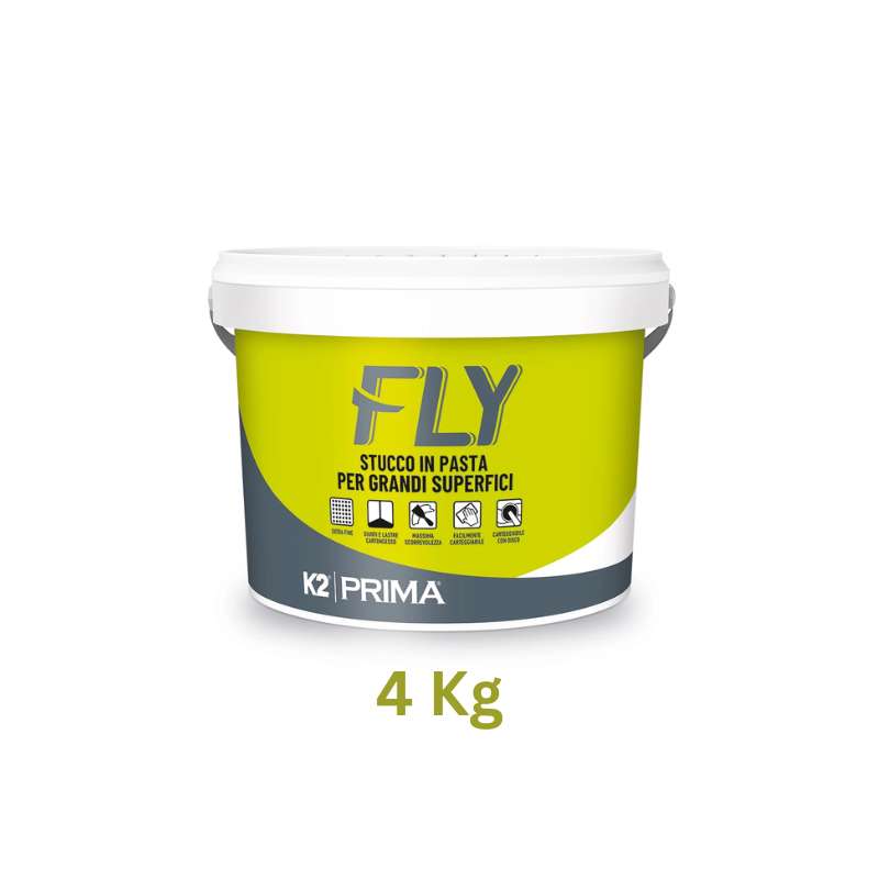 Stucco in Pasta K2 Fly Cartongesso e Grandi Superfici