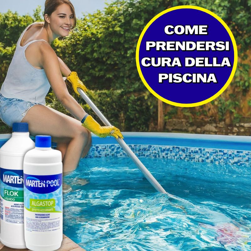 Guida alla manutenzione della piscina con prodotti Marten Pool