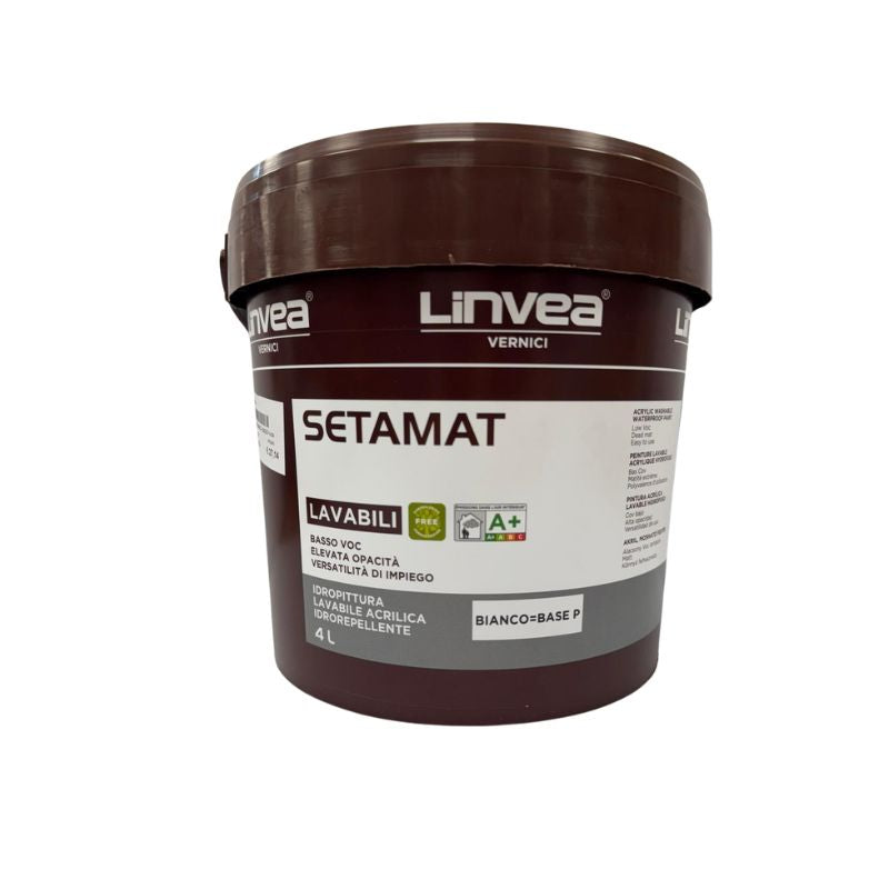 Setamat Linvea Pittura Lavabile Acrilica Opaca