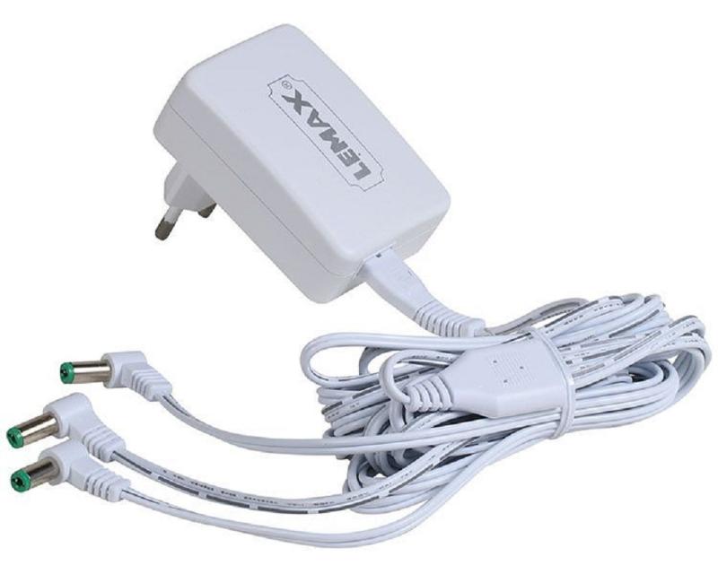 Adattatore 4,5v Bianco 3 Uscite Lemax 94564