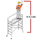 Altezza Ponteggio MARCHETTI SUPER TRIO 20073