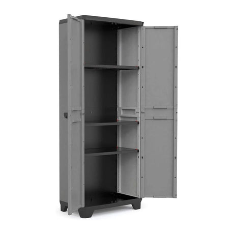 Armadio Alto in Resina Stilo 3 Ripiani 68x39x173 cm