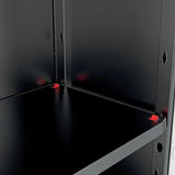 Armadio Alto in Resina Stilo 3 Ripiani 68x39x173 cm