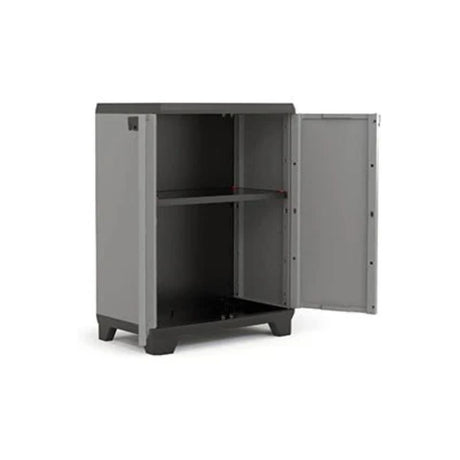 Armadio Basso in Resina Stilo 1 Ripiano 68x39x90 cm