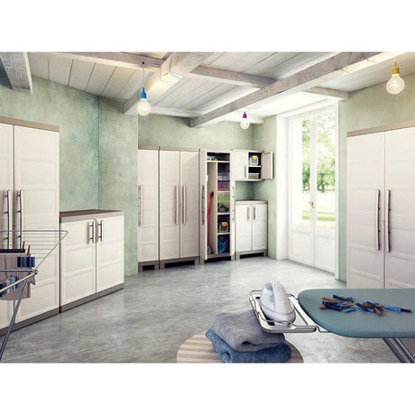 Armadio Portascope da Esterno Beige