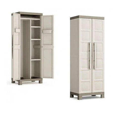 Armadio Portascope da Esterno Beige