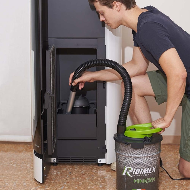 Aspiracenere Elettrico 800W 10LT Ribimex Minicen 