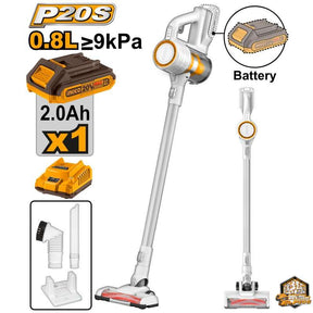 Aspirapolvere a Batteria 120W - INGCO CVLI2006