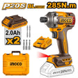 Avvitatore a Impulsi INGCO Brushless 20V 285Nm