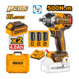 Avvitatore ad Impulsi Ingco 500Nm 20V