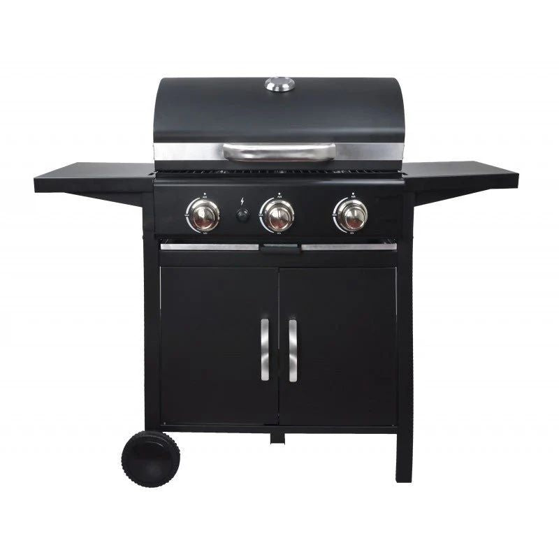 Barbecue a Gas 3 Fuochi – da Esterno per Giardino e Terrazzo