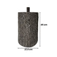 Base Tronco Realistica per Albero di Natale - Finitura Corteccia H45cm