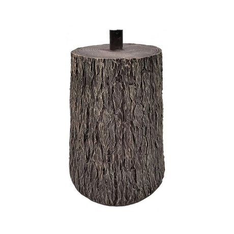 Base Tronco Realistica per Albero di Natale - Finitura Corteccia