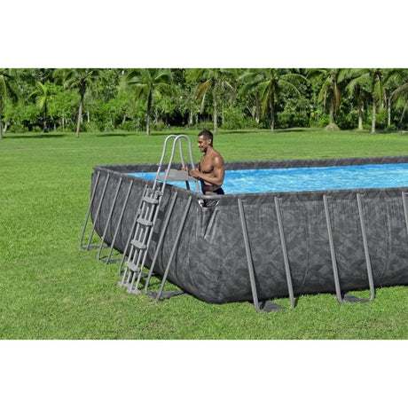 Bestway APX 365 9,56x4,88x1,32 m – Piscina Fuori Terra Rettangolare 56625