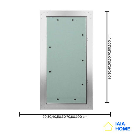 Botola d'Ispezione Rettangolare in Cartongesso e Alluminio | IAIA HOME