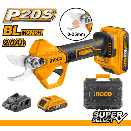 Forbice Da Pota a Batteria Ingco