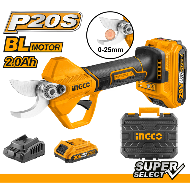 Forbice Da Pota a Batteria Ingco