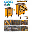 Carrello Portattrezzi Ingco 328 Pz 7 Cassetti