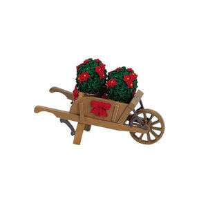 Carretto Con Stelle Di Natale Per Presepe Lemax