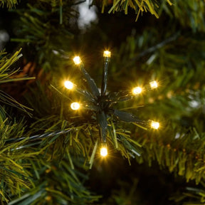 Catena Luminosa 40 Ciuffi LED 16m Luce Calda