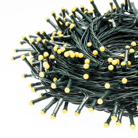 Catena Luminosa 500 LED Minipearl 25m ad Energia Solare