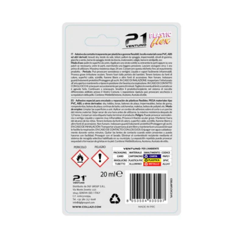 Colla 21 Plastic Flex Eticheta