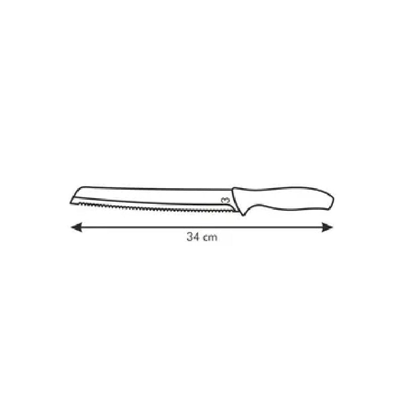 Coltello Pane Sonic Tescoma Dimensioni